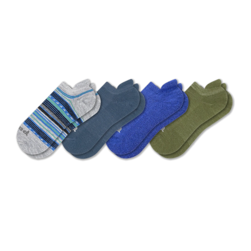 4 Pack - Men's Low Cut Pacas Socks
