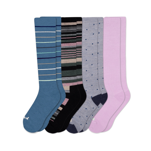4 Pack - Women's Compression Socks