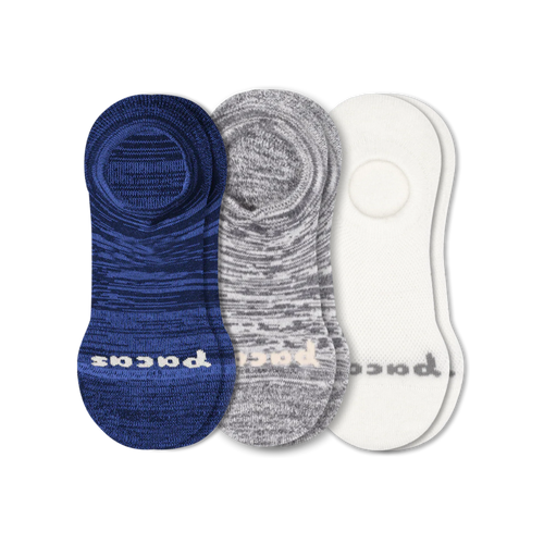 3 Pack - Women's No Show Socks