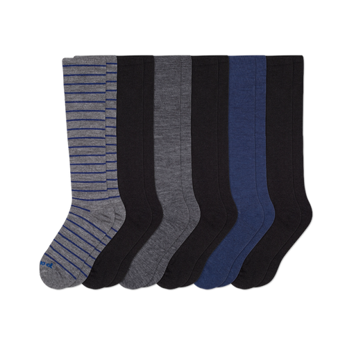 6 Pack - Men's Compression Socks