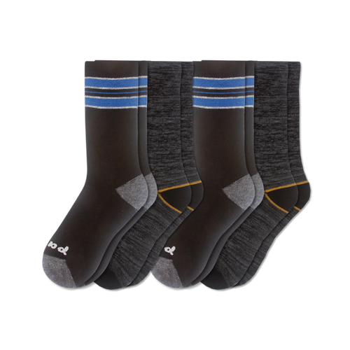 4 Pack - Men's Crew Pacas Socks