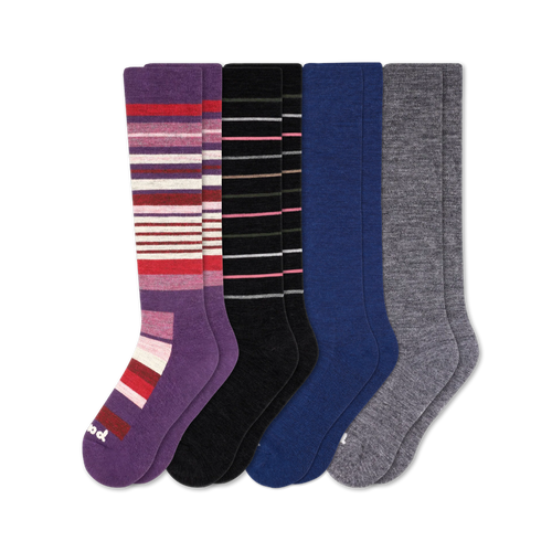 4 Pack - Women's Compression Socks