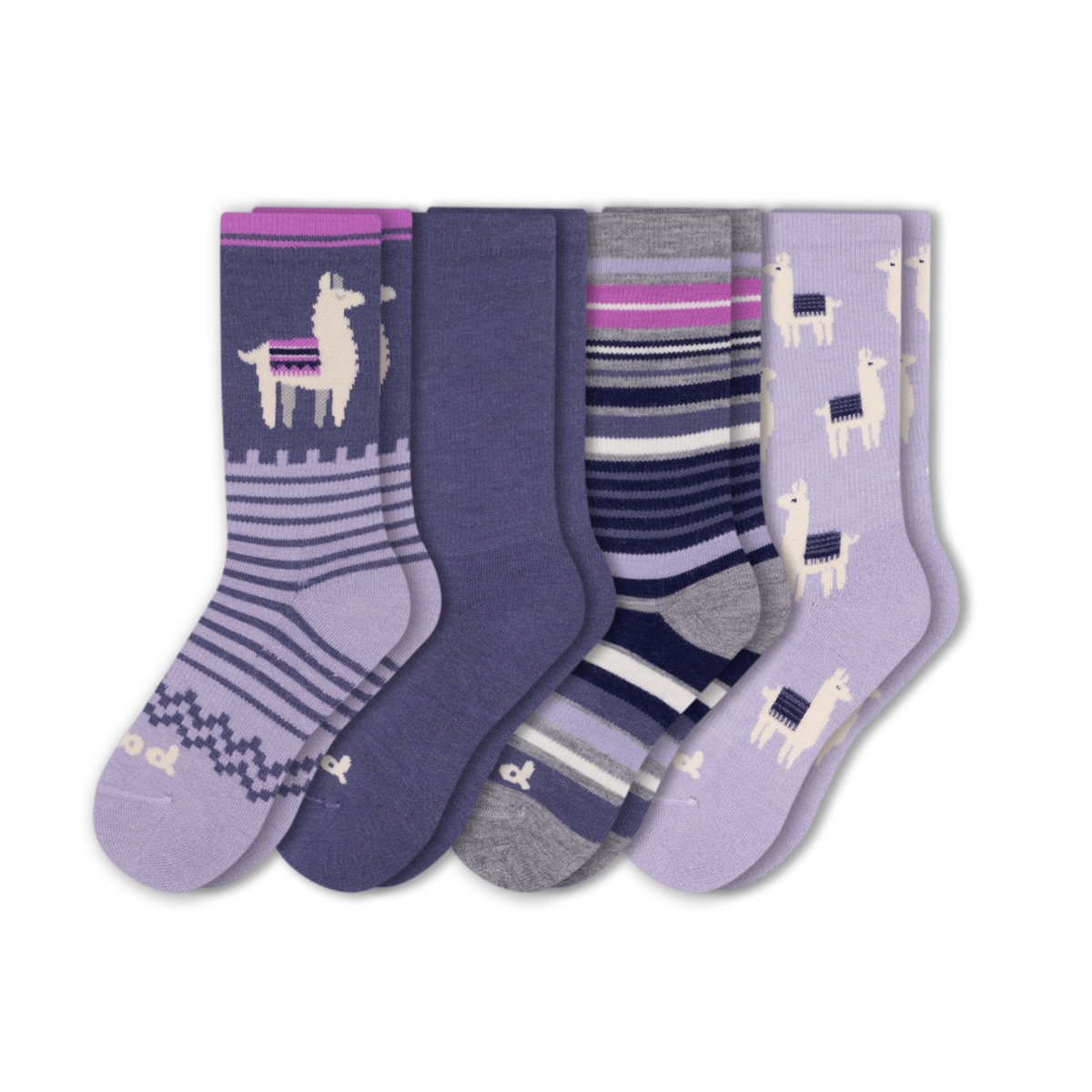 Pacas Women's Crew Socks With Alpaca Wool - 4 Pack - Pacas™ Inc.